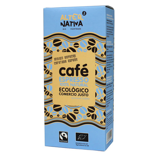 Café molido especial para cafetera exprés