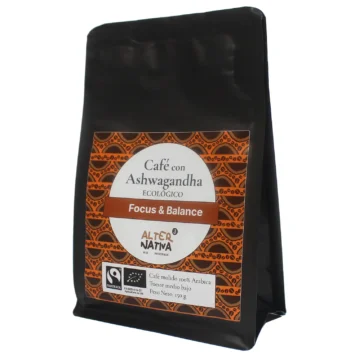 Café con Ashwagandha molido BIO-FT. 150g