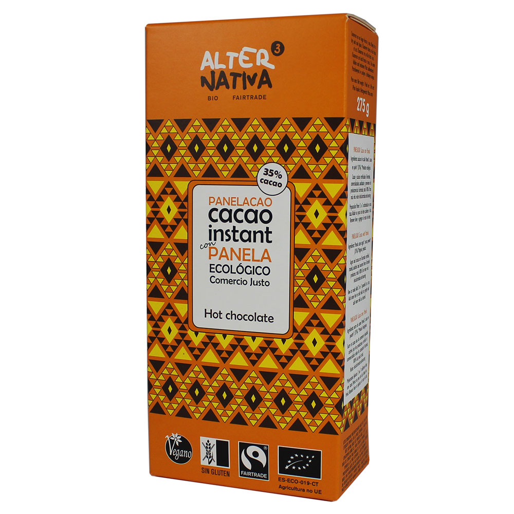 Cacao instantaneo con Panela
