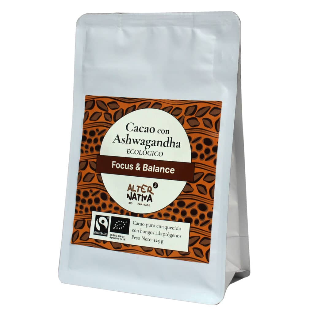 Cacau amb Ashwagandha BIO-FT. 125g