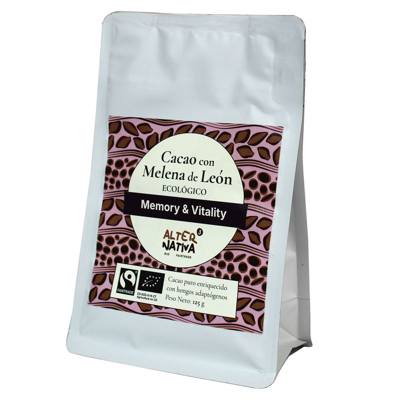 Cacau amb Melena de Lleó BIO-FT. 125g