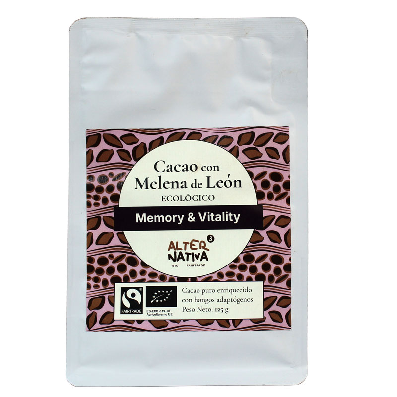 Organic Lion's Mane Cacao. 125g