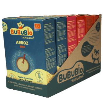 Pack degustación 6 papillas variadas ecológicas y sin gluten