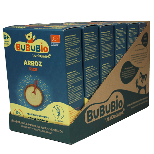 Pack ahorro papilla de arroz ecológica sin gluten