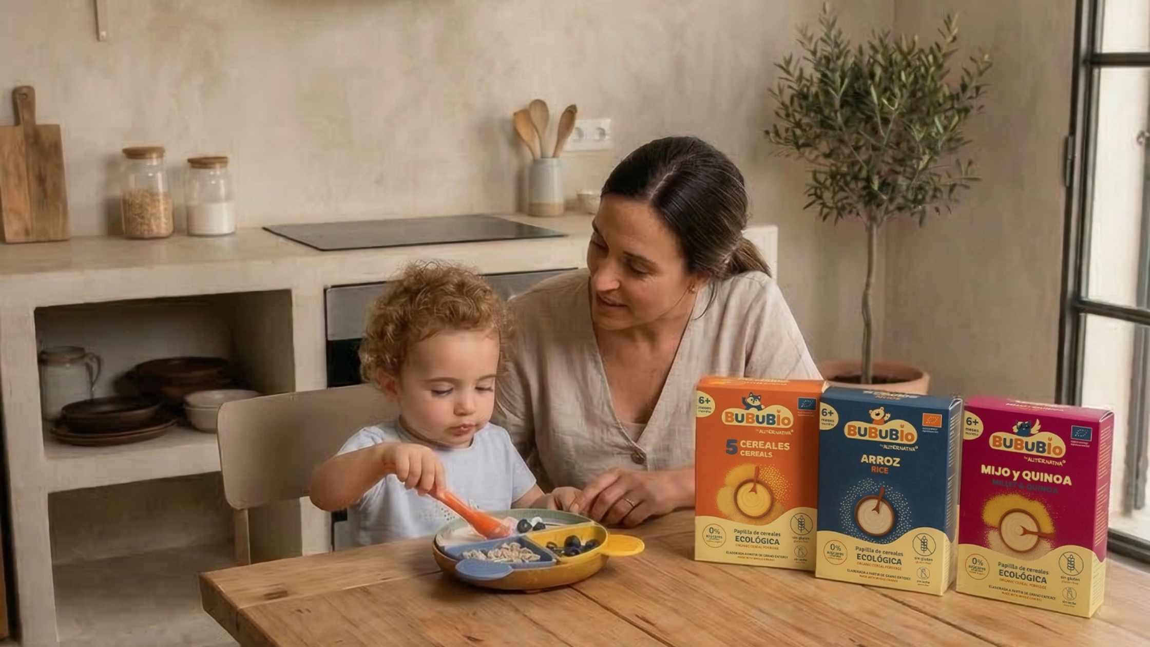 Entrada de blog: Cómo elegir la mejor papilla ecológica para tu bebé - BuBuBio