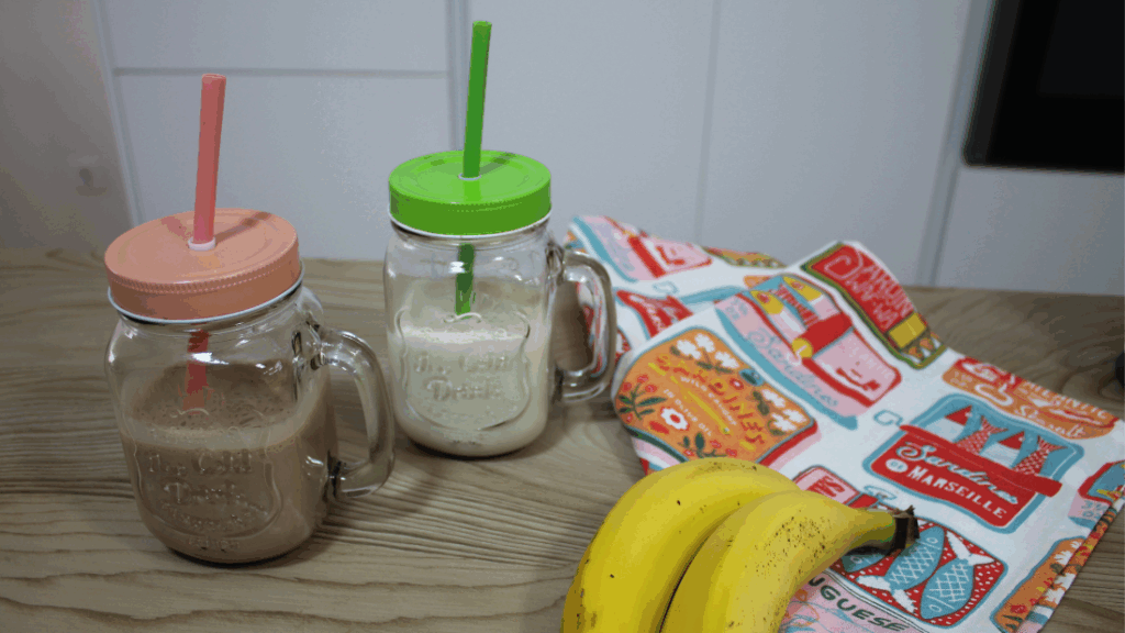 Batido de plátano y cacao en menos de 5 minutos