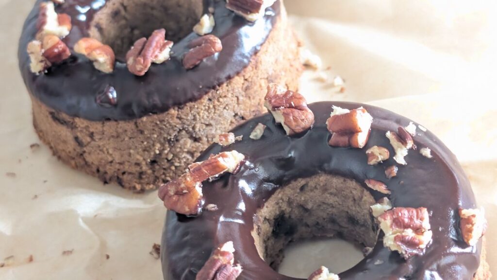 Receta - Donuts de chocolate con nueces
