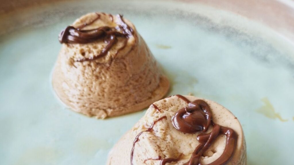 Receta de flan de café exprés