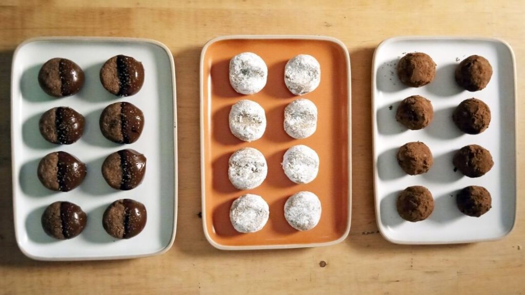 Receta de panellets 3 sabores
