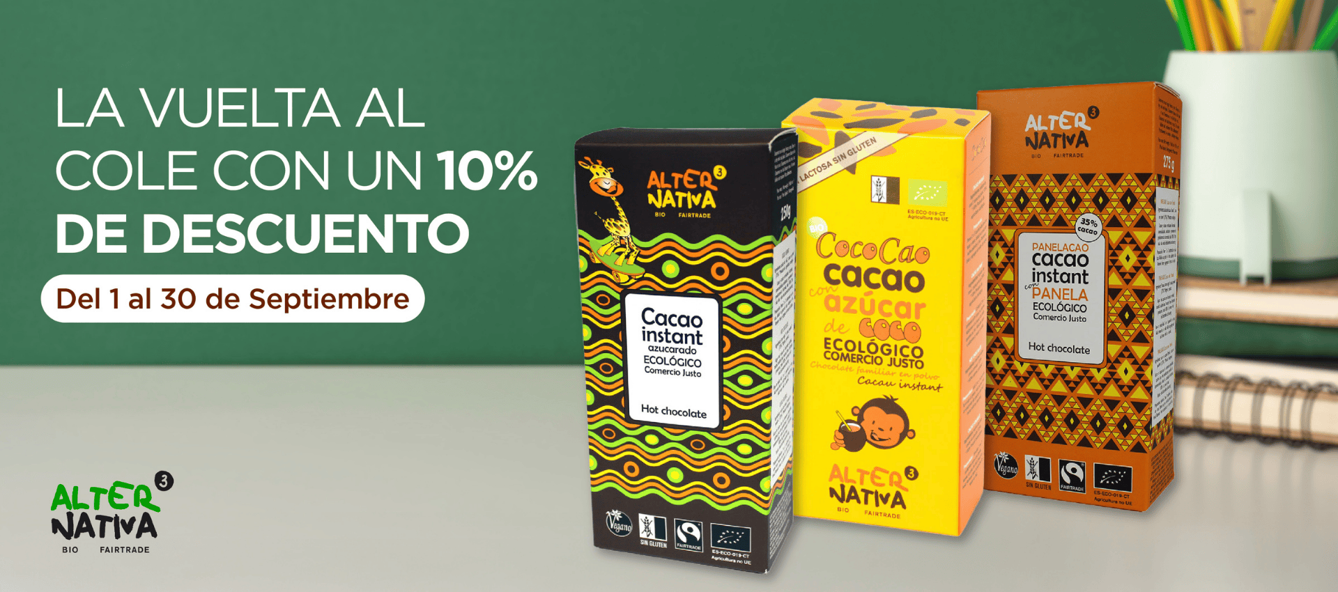Promoción Vuelta al Cole 10%