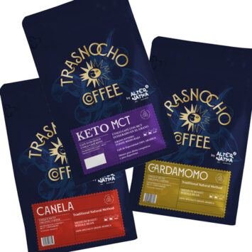 Tres cafés keto en grano ecológicos fairtrade