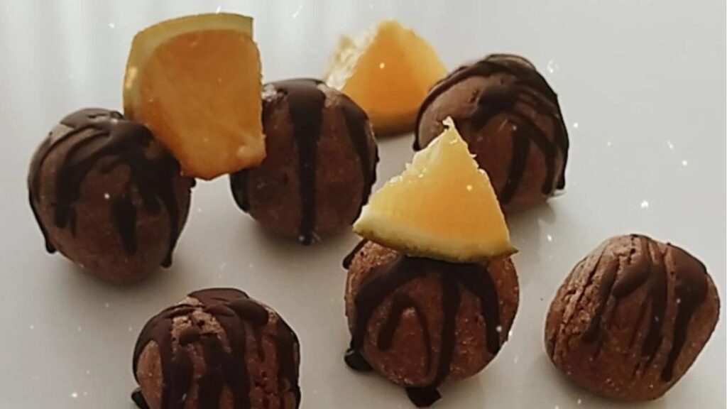 Receta de trufas de chocolate
