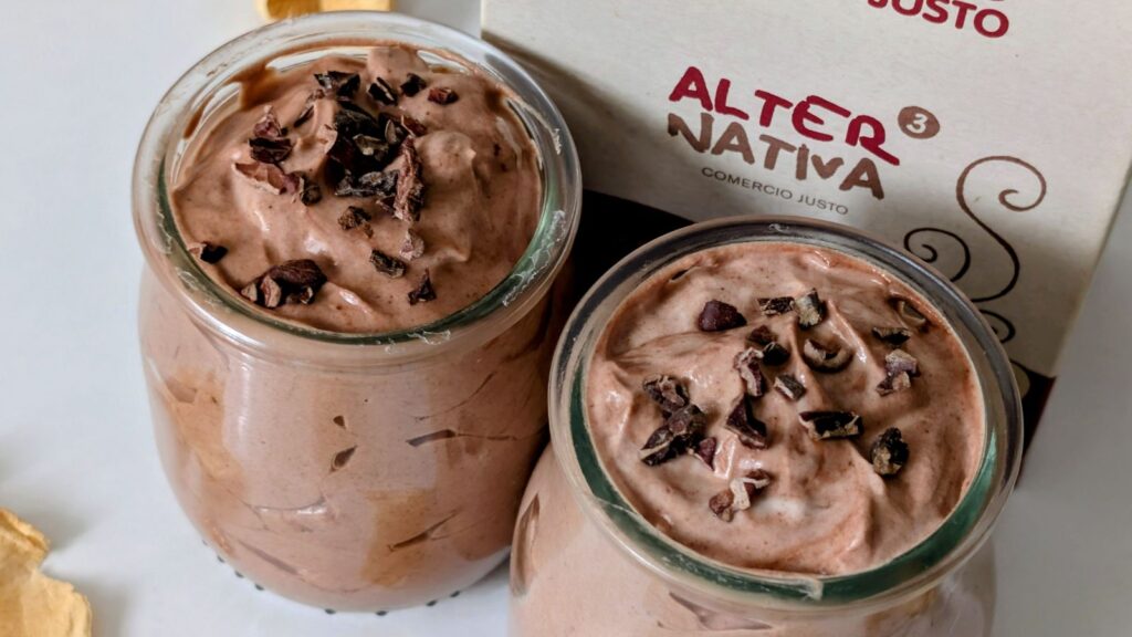 Receta - Yogures con cacao chai