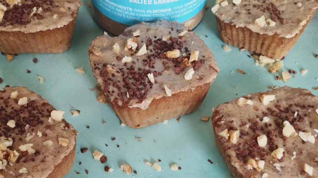 Pastissets de cafè amb cobertura de caramel