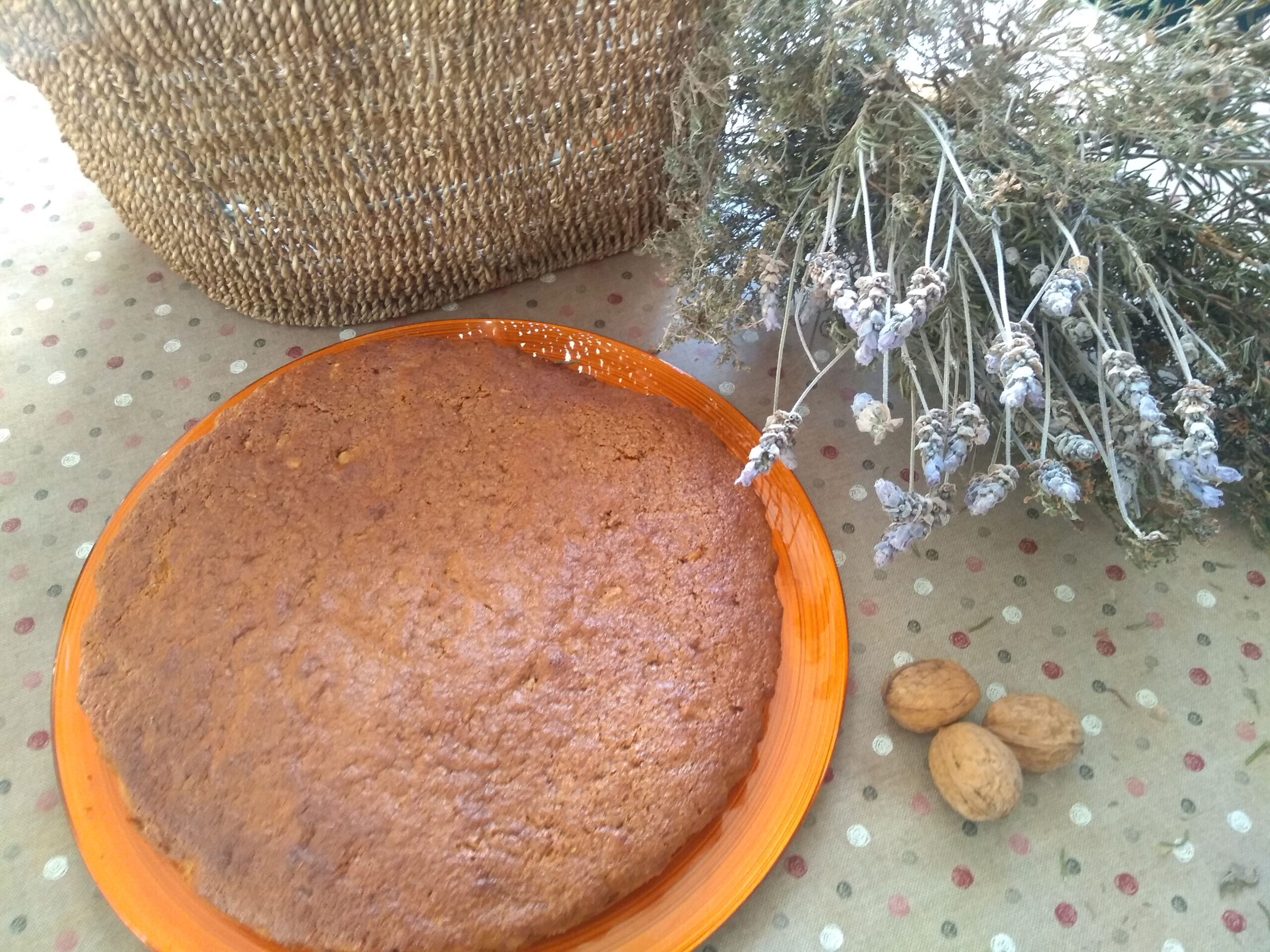pumpkin sponge cake
